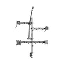 Linkqnet Mds10-2 17 - 32” Dual Monitor All-In-One Studio Setup Desktop Bracket
