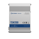 Teltonika Industrial 8 Port Gigabit Switch - Unmanaged