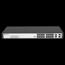 Bdcom 16-Port 10 100 Poe Switch, 16 Poe Ports, 2 X 1000Mbps Combo Ports