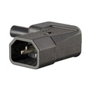 Right Angled Iec Kettle Connector - Male