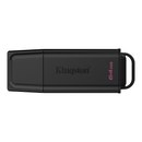KINGSTON 64GB PORTABLE USB 3.2 GEN 1 DATATRAVELER EXODIA BLACK
