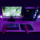 Cooler Master Mp750 Medium Flexible Rgb Mousepad Smooth Surface Thick Rgb Borders Water Repellent Coating