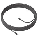 Logitech Meetup Mic Extension Cable - Graphite - N A - N A - Ww - Meetup 10M Mic Cable