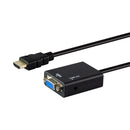 Linkqnet Hdmi Male To Vga Female With Audio Converter