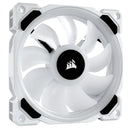 Corsair Ll120 Rgb 120Mm Dual Light Loop Rgb Led Pwm 600 - 1500 Rpm Cooling Fan 3 Pack With Lighting Node Pro - White