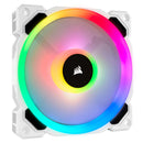 Corsair Ll120 Rgb 120Mm Dual Light Loop Rgb Led Pwm 600 - 1500 Rpm Cooling Fan 3 Pack With Lighting Node Pro - White
