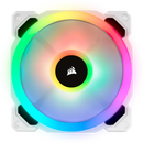 Corsair Ll120 Rgb 120Mm Dual Light Loop Rgb Led Pwm 600 - 1500 Rpm Cooling Fan 3 Pack With Lighting Node Pro - White
