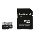 Transcend 350V 128Gb High Endurance Micro Sd Uhs-I U1 Class10 - Read 100 Mb S - Write 45Mb S - With Sd Adptor