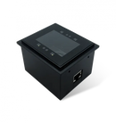 FM30 Grouper II 2D CMOS Fixed Mounted Reader for kiosk integration with flush glass front; optimized to read from cell phone and