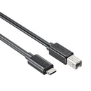 Unitek C14140Abk Usb Type-C To Usb Type-B Data And Charging Cable - 1M