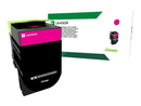 Lexmark Cs Cx 417 517 Magenta High Yield Return Program Toner Cartridge