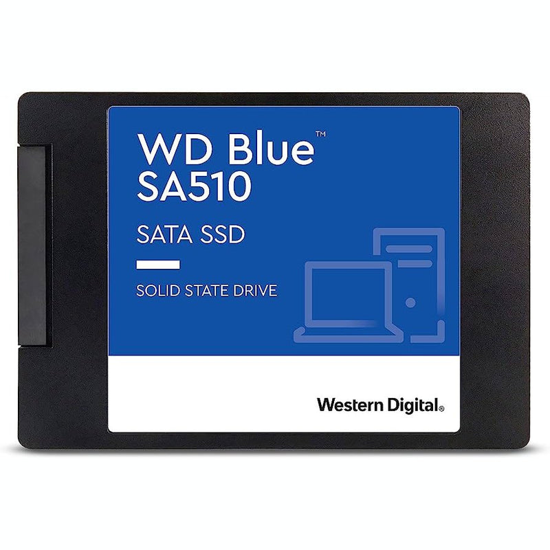 Western Digital Blue Sa510 500Gb Sata Ssd 2.5-Inch 7Mm Form Factor High-Speed 3D Nand Internal Solid State Drive