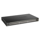D-Link 48 Ports 10 100 1000Mbps Poe + 4 Ports 10G Sfp+ Smart Managed Switch