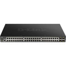 D-Link 48 Ports 10 100 1000Mbps Poe + 4 Ports 10G Sfp+ Smart Managed Switch