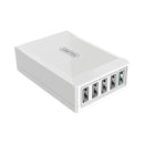Unitek 40W 5-Port Usb Bc1.2 Smart Charger With 1-Port Qc3.0