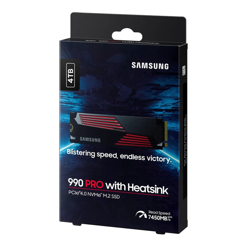 Samsung 990 Pro 4 Tb Nvme Ssd W Heatsink