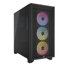3000D RGB Tempered Glass Mid-Tower- Black