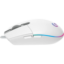 Logitech Gaming G102 LightSync RGB Mouse 200DPI to 6000DPI adjustable optical sensor;White