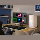 2000D Icue Airflow Tempered Glass Mid-Tower; White; Af Slim Fans Sf Psu Only