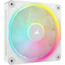 CORSAIR iCUE LINK LX120 RGB 120mm PWM Fan - Dual Light Loops – Requires iCUE LINK System Hub (Sold Separately) - White