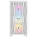 3000D RGB Tempered Glass Mid-Tower- White