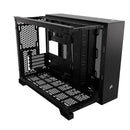 2500D AIRFLOW Micro ATX Dual Chamber PC Case; Black