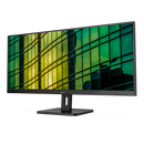 Aoc-U34E2M Monitor 34 Inch Wqhd 3440X1440 100Hz 1Ms Dp Vesa Flicker Free Low Blue Mode Adaptivesync 3Yr Warranty
