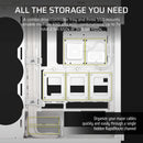Corsair iCUE LINK 5000T LX RGB Mid-Tower PC Case; White