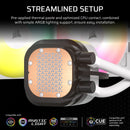 CORSAIR NAUTILUS 360 ARGB White; 360mm Radiator; Liquid CPU Cooler