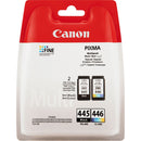 Canon Ink Cartridge Pg-445 446 Multipack