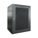 Linkqnet Single Section 600 × 450Mm Wallbox With Mesh Front Door - Flat Packed (4U - 15U) - 9U