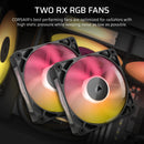 Corsair Icue Link Titan 240 Rx Rgb Liquid Cpu Cooler – Rx120 Rgb Fans – Fits Intel® Lga 1851 1700; Amd® Am5 Am4 – Icue Link Syst