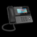Snom D865 12-Line Desktop Sip Phone - No Psu Included - Hi-Res 5" Colour Tft Display - Usb