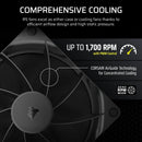 CORSAIR RS140 140mm PWM Fans Dual Pack