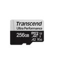 Transcend 340S 256Gb Ultra Perfromance Micro Sd Uhs-I U3 V30 A2 Class10 - Read 160 Mb S - Write 125Mb S - With Sd Adptor - Tlc