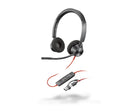 POLY BLACKWIRE 3320 USB-A+C HEADSET
