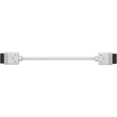 CORSAIR iCUE LINK Cable; 2x 100mm with Straight connectors; White