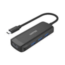Unitek Type-C To 3-Port Usb3.0 Hub With Hdmi (H1110B)