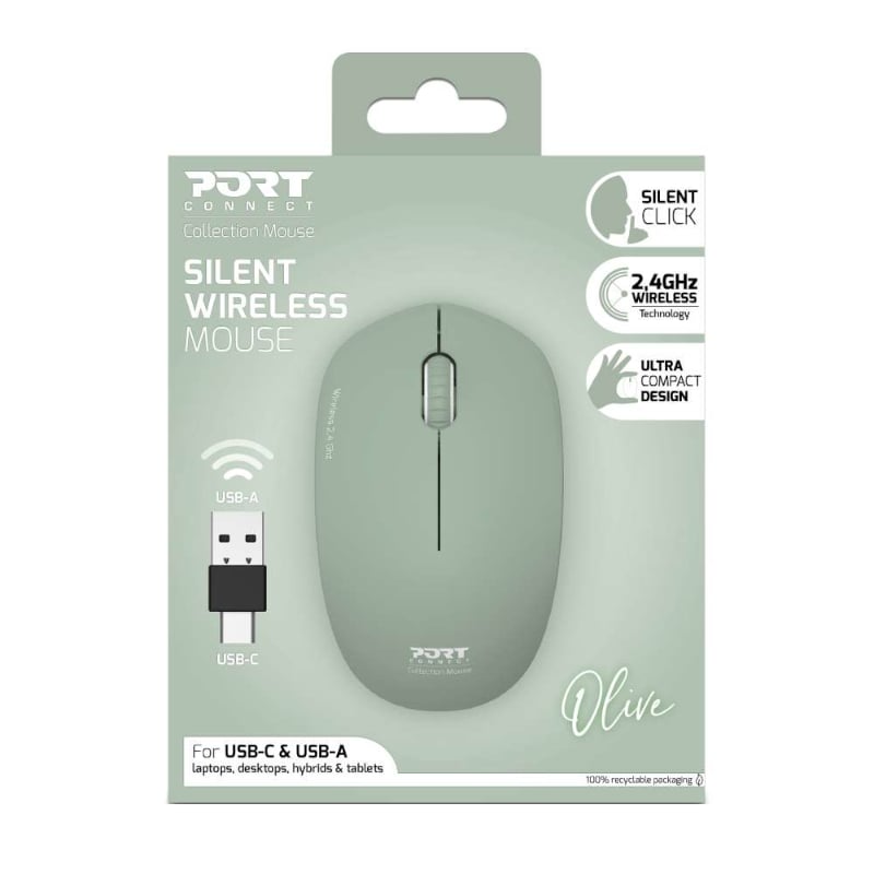 Port Mouse Collection Ii Rf Olive