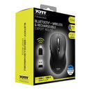 Port Expert Wireless Black Mouse