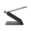 Port Notebook Stand - Adjustable - Aluminium - 15.6 Inch - Black