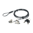 Port Security Cable Twin Head Keyed