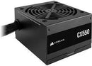 Corsair CX Series™ CX550 — 550 Watt 80 PLUS® Bronze Certified PSU; 5yr Warranty
