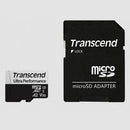 Transcend Ranscend 340S 64Gb Ultra Perfromance Micro Sd Uhs-I U3 V30 A2 Class10 - Read 160 Mb S - Write 125Mb S - With Sd Adptor - Tlc