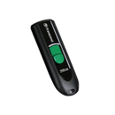 TRANSCEND 256GB JF790C USB C (5Gpbs) CAPLESS FLASH DRIVE - BLACK AND GREEN