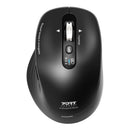 Port Business Wireless Black Mouse