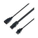 1.8M Power Splitter Extension Cable