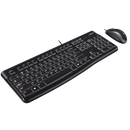 LOGITECH MK120 WIRED DESKTOP COMBO - BLACK
