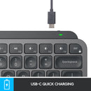 Logitech MX Keys Mini Minimalist Wireless Illuminated Keyboard - GRAPHITE