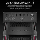 Corsair iCUE LINK 5000T LX RGB Mid-Tower PC Case; Black